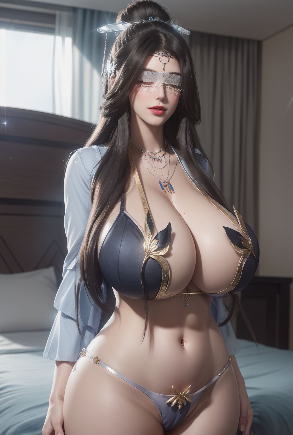 [AI Generated]Xian Ni Lan Ruo big breasts meat and vegetables